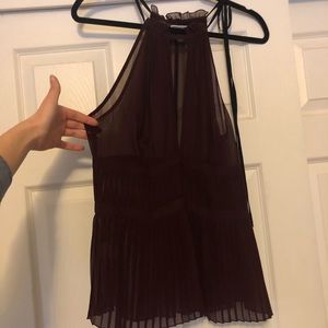 🌟NWOT✨ Chelsea 28 sheer neck tie tank
